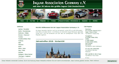 Desktop Screenshot of jaguar-association.de